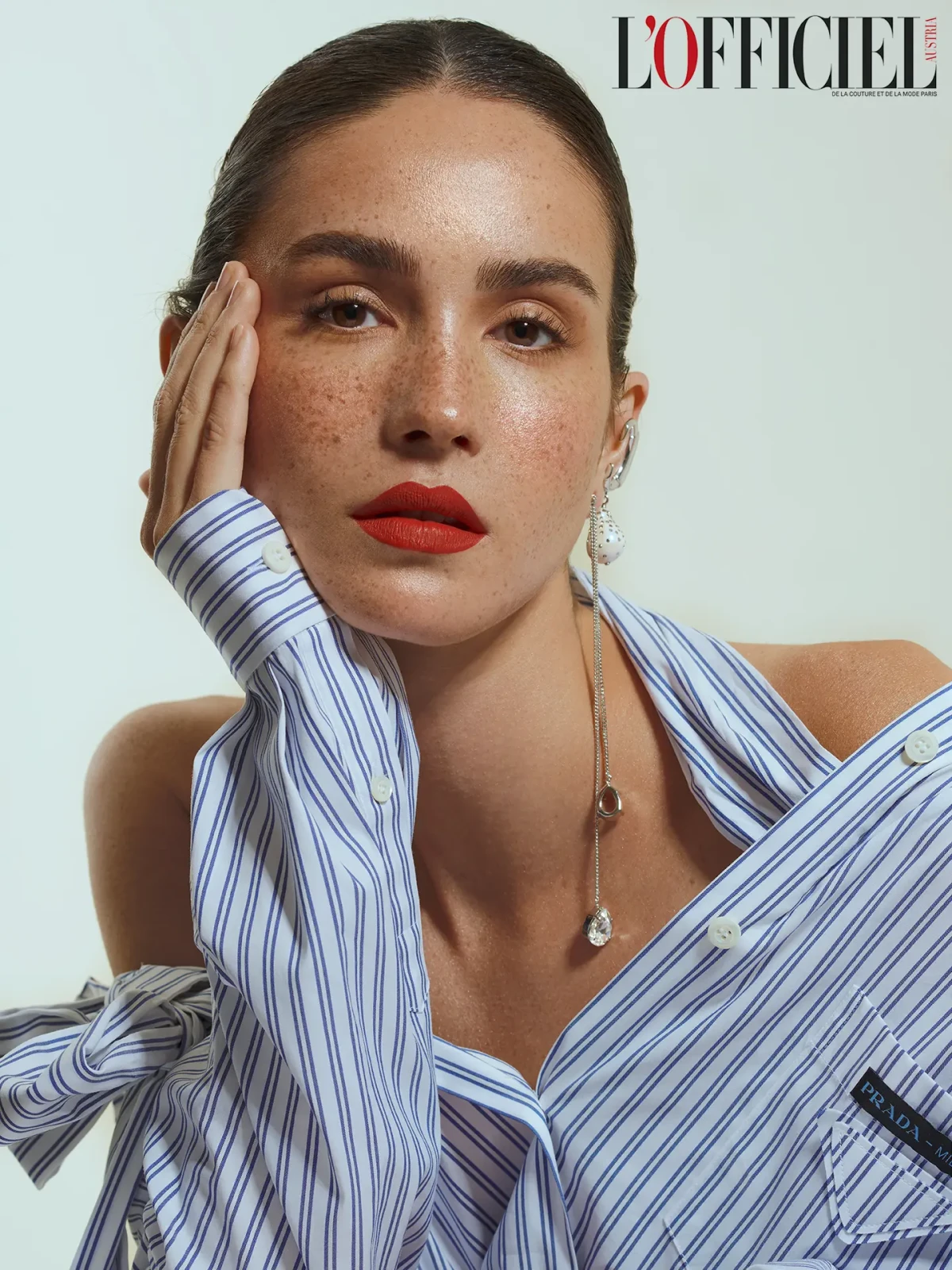 Кристина Мельникова / L’Officiel — photography by Eric Hückstädt, image 6